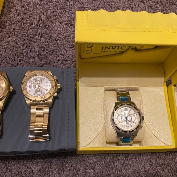 Invicta watch men’s- Lot of 4 - Picture 1 of 6